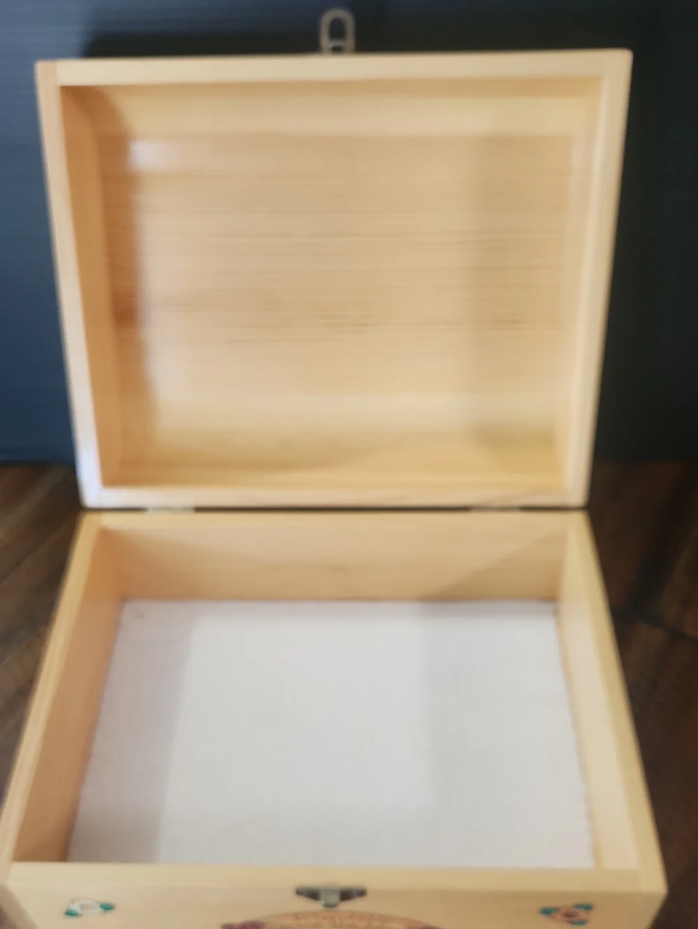 Wooden Friendship Keepsake Box - Natural Finish